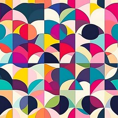 Abstract geometric pattern design for background use