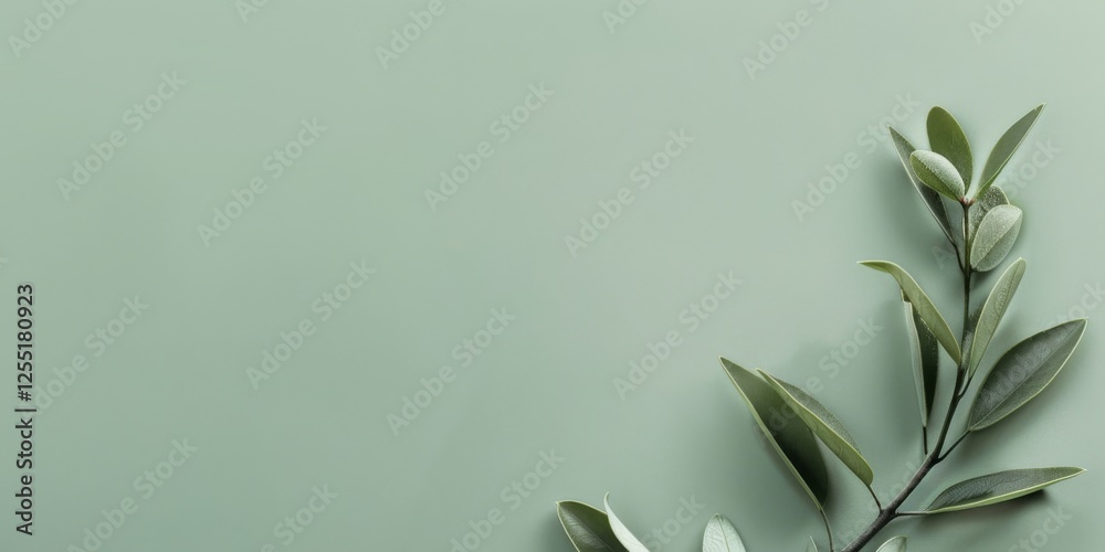 Poster a minimalist aesthetic featuring a light sage green backdrop, crisp lines and minimal textures, mode
