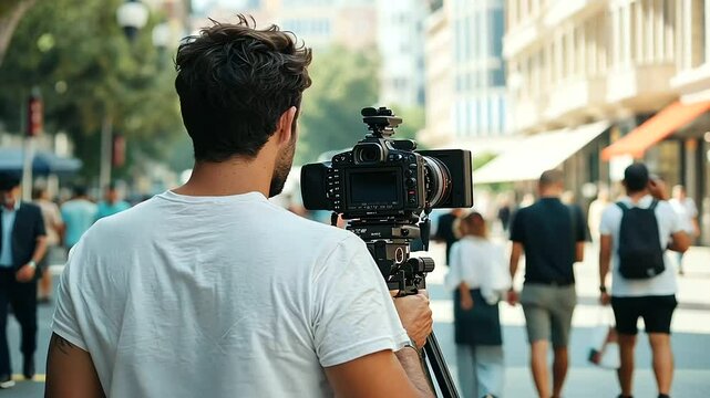 Journalist Crafting Feature Article on Community Untold Stories