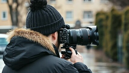 Journalist Writing Feature Article on Community Untold Stories