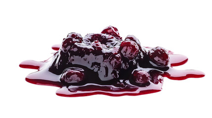 Luscious Blueberry Compote - High-Quality Stock Image for Culinary and Food Photography