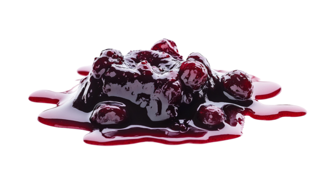 Luscious Blueberry Compote - High-Quality Stock Image for Culinary and Food Photography