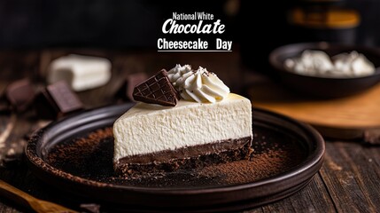 National White Chocolate Cheesecake Day
