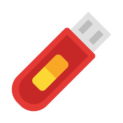 USb flat icon