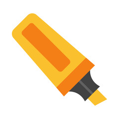 Highlighter flat icon