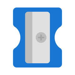 Pencil sharpener flat icon
