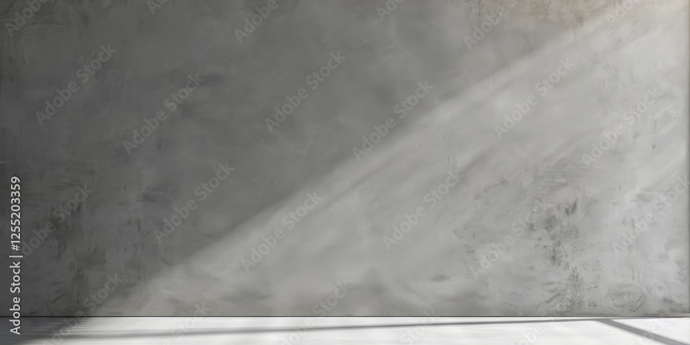 Poster a minimalist aesthetic featuring a soft slate grey backdrop, minimalist design elements arranged sym