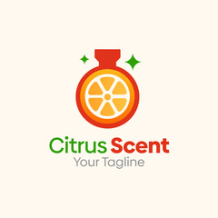 Citrus Scent Logo Design Template. Good for Business, Agency, Community and Organization