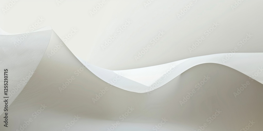 Poster a minimalist backdrop with a warm white background, abstract patterns and clean lines, minimalist fi