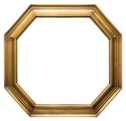 PNG Pentagon photo vintage frame.
