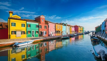 Obraz premium view of town