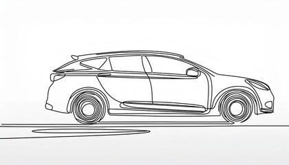 Fototapeta premium car vector illustration