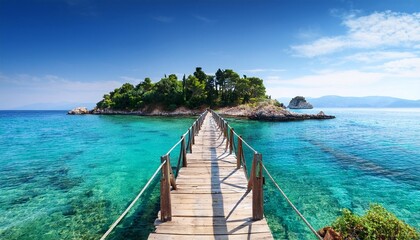 Obraz premium bridge on the river