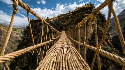 The Qeswachaka Bridge - Ancient Engineering Marvel Spanning Across Time