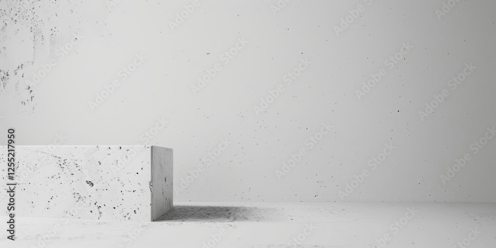 Poster a minimalist composition featuring a stark white backdrop, abstract minimalistic design with organic