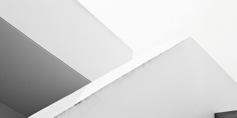 A minimalist composition featuring a stark white backdrop, Abstract minimalistic design with subtle textures, Modern minimalist style