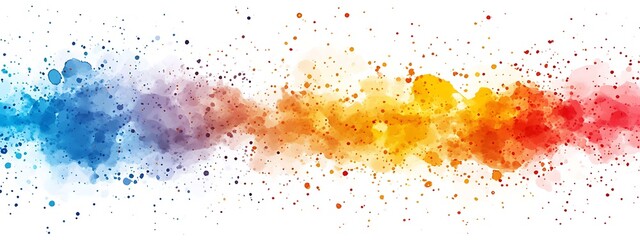 Abstract Watercolor Splash Background