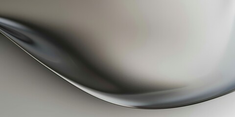 A minimalist composition with a sleek metallic silver background, Clean lines and subtle gradients, Modern minimalist style