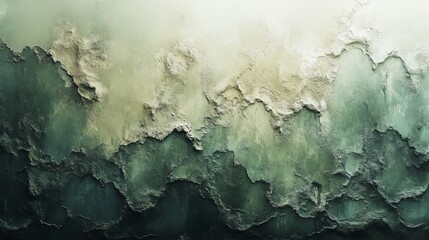 Naklejka premium Textured abstract art depicting ocean waves studio digital art calm