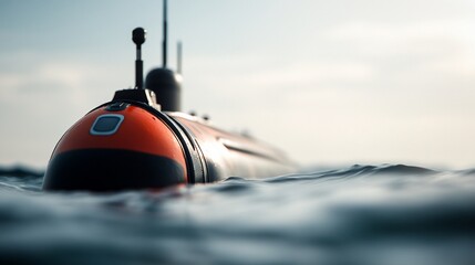 Autonomous Underwater Vehicle (AUV) in the Ocean