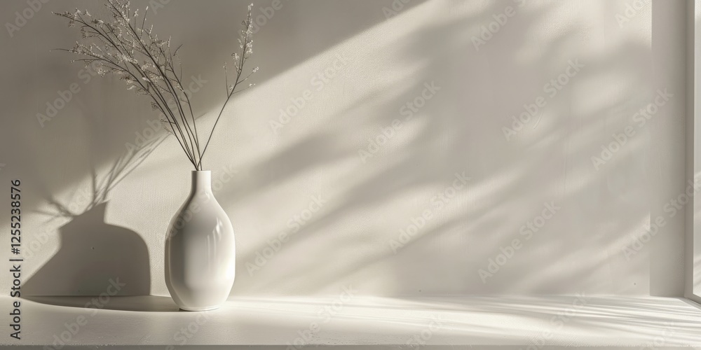 Poster a minimalist design with a light silver background, clean lines and delicate textures, modern minima