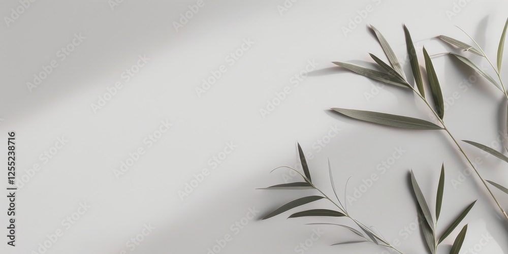 Poster a minimalist design with a light silver background, clean lines and delicate textures, modern minima
