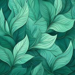  Patr&oacute;n de menta. Uso de fondo de pantalla y presentaci&oacute;n de producto
