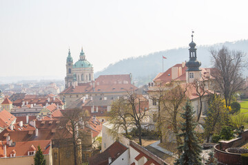 Obraz premium Prague, Czech republic : view of old town and historical buildings