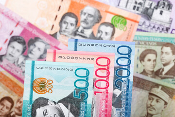 Dominican money a business  background