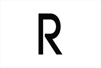 Elegant Letter R logo Vector Template Initial Letter R Logo Design. Creative And Modern R logo