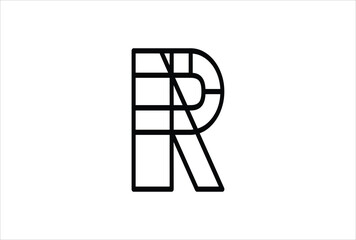 Elegant Letter R logo Vector Template Initial Letter R Logo Design. Creative And Modern R logo
