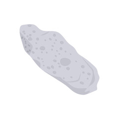 Asteroid Ida, Space Vector Illustration, Isolated