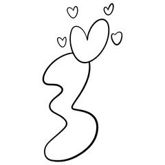 Creative Numbers, Handwritten Digits, Playful Numerals, Grid of Numbers, Artful Count, Sketchy Digits, Number Box, Brushstroke Numbers