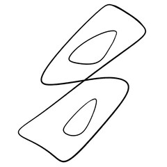 Creative Numbers, Handwritten Digits, Playful Numerals, Grid of Numbers, Artful Count, Sketchy Digits, Number Box, Brushstroke Numbers