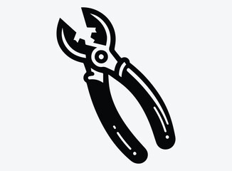 Tongs Silhouette Vector Unique Designs