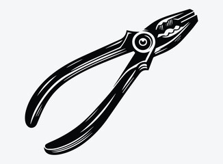 Tongs Silhouette Vector Unique Designs