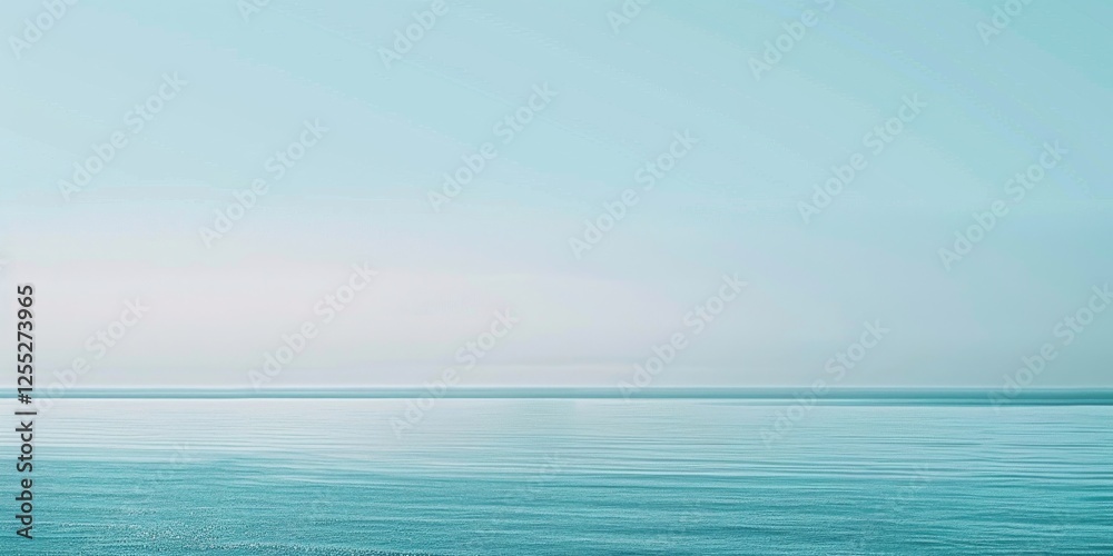 Poster a minimalistic aesthetic featuring a light cyan backdrop, simple shapes and soft gradients, contempo