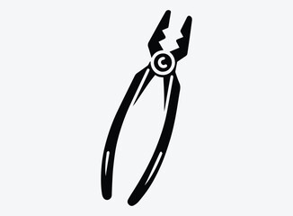 Tongs Silhouette Vector Unique Designs