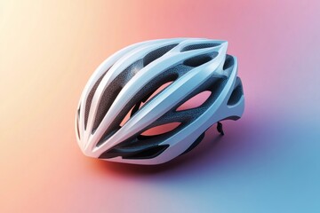 Stylish White Bicycle Helmet for Safety and Style