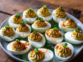 Deviled Eggs Appetizer Platter