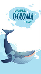 cartoon-world-oceans-day-instagram-stories-collection