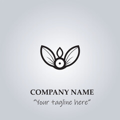 mouse logo company vector illustration