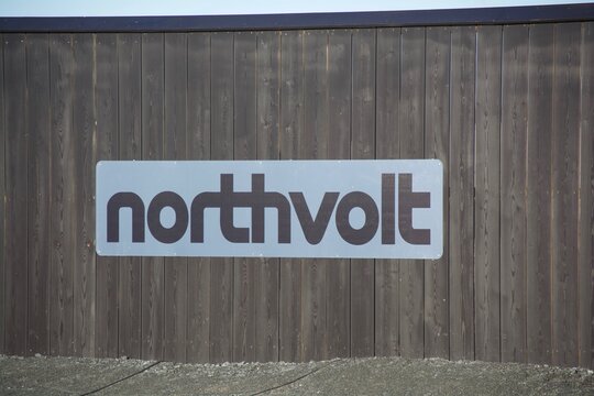 Battery manufacturer Northvolt in Germany - Schleswig-Holstein - February 6, 2025 Lohe Rickelshof near Heide Holstein