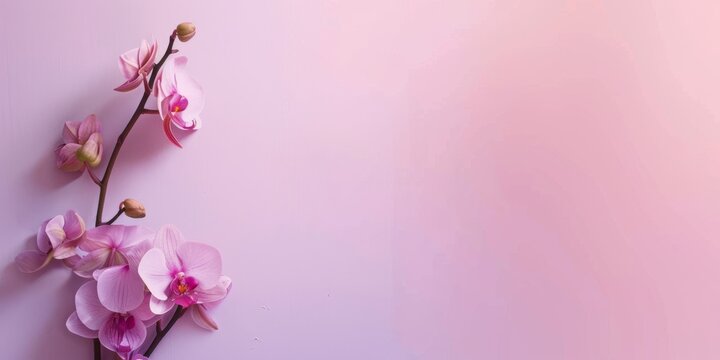 A minimalistic approach with a soft orchid background, Clean shapes and smooth surfaces, Contemporary minimalist style