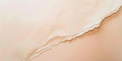 Obraz premium A minimalistic artwork with a subtle peach background, Organic forms and subtle textures, Contemporary minimalist style