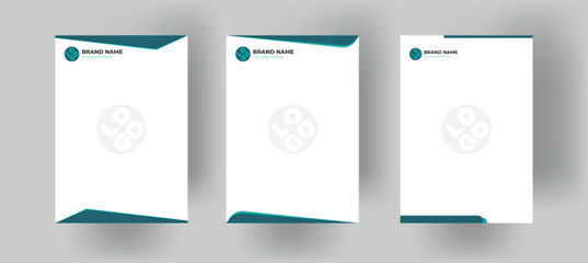 Modern Business Letterhead Design Template