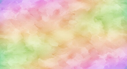 Soft pastel watercolor background blending colors for creative designs