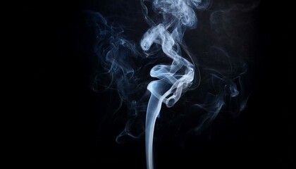 Fototapeta premium Abstract Smoke In Dark Background
