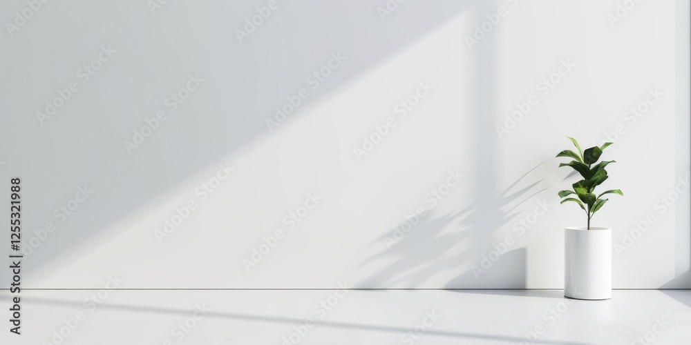 Poster a minimalistic composition with a pure white backdrop, geometric patterns and subtle contrasts, slee