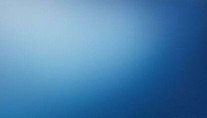 Fototapeta premium Blue gradient background with grain texture 